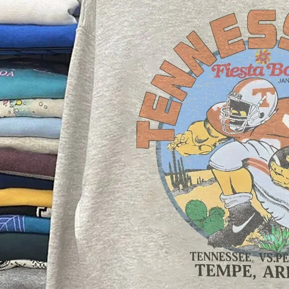 Vintage 90s Tennessee Volunteers Football Sweatshirts football mens womens Shirt - Picture 3 of 5